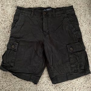 American eagle cargo shorts, 34